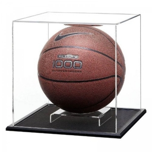 Fashion luxury high transparent acrylic basketball display box 