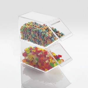 High Quality Acrylic Candy Showcase With Scoop 