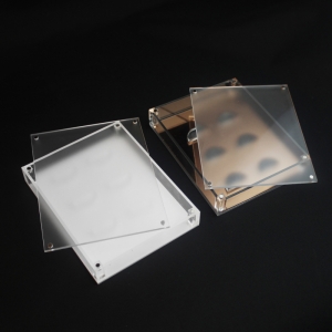 Custom Factory Made 6 Pairs Acrylic False Eyelashes Box 