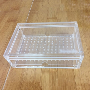 Clear acrylic cigar box humidor waterproof 