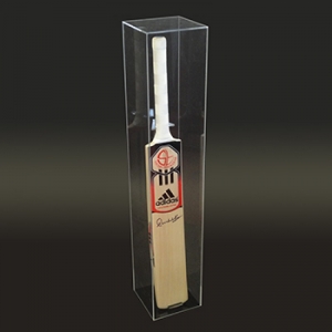Premium Quality Clear Acrylic Cricket Bat Display Case 