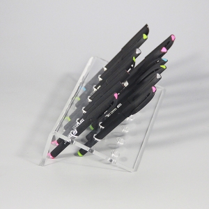 Desk Clear Acrylic Pen Display Stand 