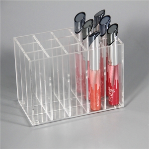 Acrylic lipstick organizer 24 spaces holder 