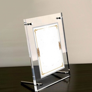 acrylic picture frames holder stand display