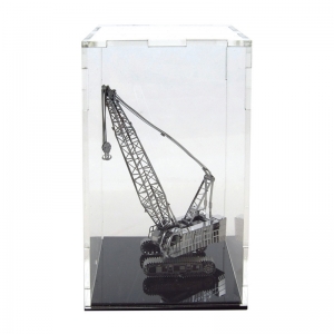 Clear custom acrylic display cases for ship models 