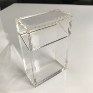 Custom size clear acrylic cigar box 