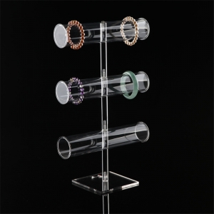 Acrylic retail jewelry bracelet display stand 