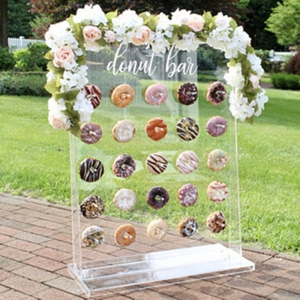 Custom Acrylic Donut Wall Wedding Donut Wall 
