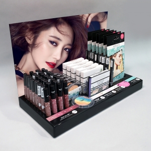 Large cosmetic display stand acrylic makeup organizer