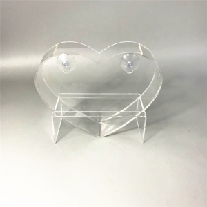 Personalised Heart Shaped Crystal Vase Heart Bottle Vase 