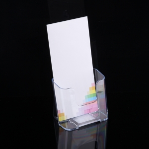 Clear acrylic table and menu sign holders 