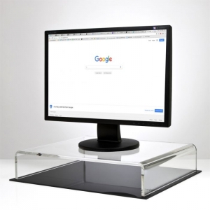 Circuit Acrylic Television Stand Computer Table Holder 
