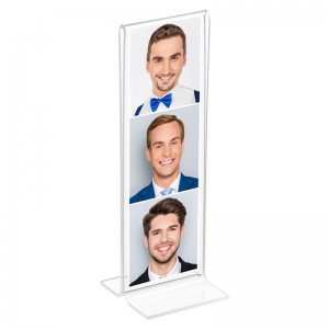 wholesale T shape clear acrylic photo booth frame 