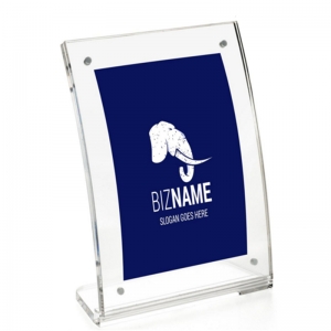 curved perspex photo frame