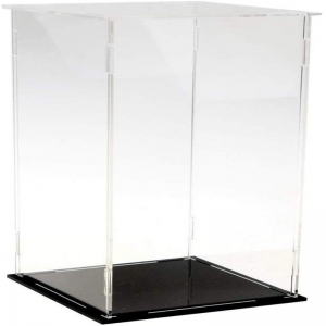 Best quality transparent acrylic storage box persprx cubes 
