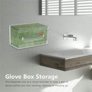 Disposable gloves storage box glove box holder acrylic glove box 