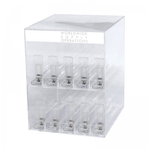 Yageli white acrylic E-cigarette vape display cabinet 