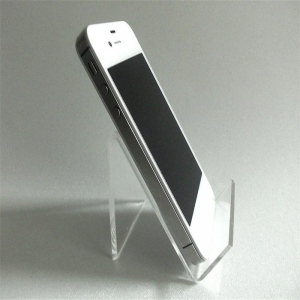 Mobile Phone Stand with Charging Cable Slot 