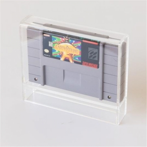 Acrylic Gameboy color advance cartridge storage box for wholesale 
