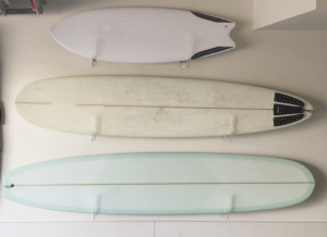 Clear Acrylic Surfboard Wall Rack 