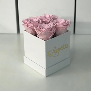 Wholesale custom printing cardboard gift cases paper flower gift box 