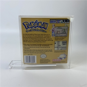 Wholesale perspex Pokemon Gameboy color box acrylic video game case 