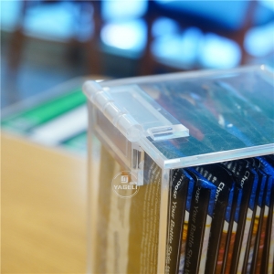 Transparent perspex sports card storage case acrylic booster pack box 