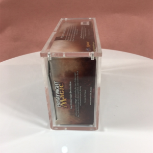 YAGELI clear magnetic lid Magic the Gathering acrlylic MTG draft booster case 
