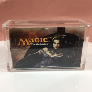 Strong magnetic lid acrylic Magic the Gathering MTG draft booster box case 