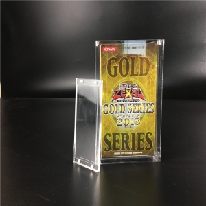 Protective Cases Clear Acrylic Card Holder for Yu-Gi-Oh Cards 