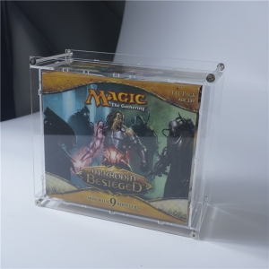 Assemble MTG acrylic booster box display for Magic the Gathering 