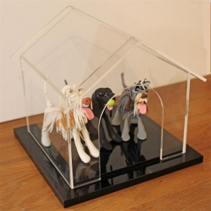Wholesale new design custom perspex pet cage acrylic cat dog kennel 
