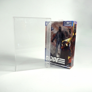 Wholesale sliding lid gi joe collectors box acrylic action figure case 
