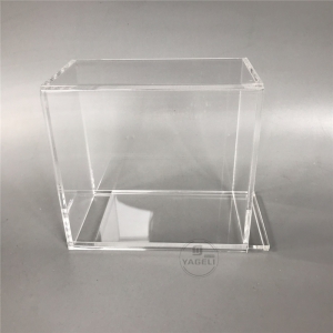 Sliding lid lucite game protector box digimon acrylic case 