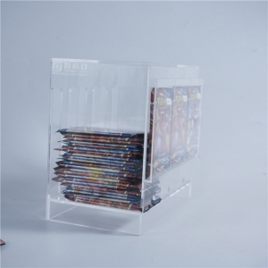 YAGELI wholesale cheap perspex acrylic booster pack dispenser for Pokemon MTG 