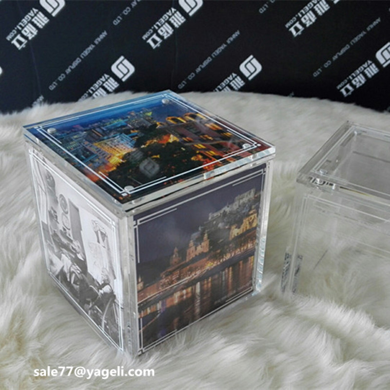 Luxury Acrylic Cube Frame