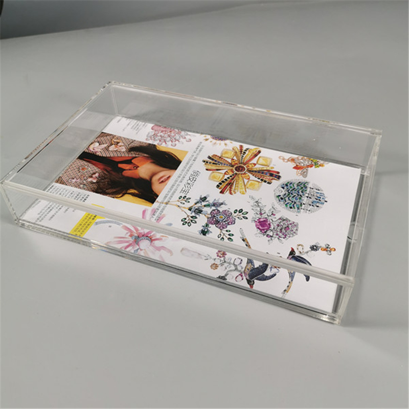 Factory Price Clear Acrylic Keepsake Boxes Perspex Frame Box Dried