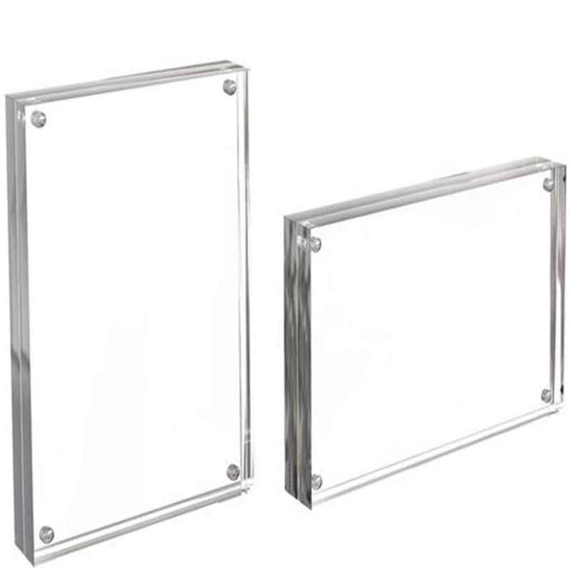 Factory Price Clear Double Acrylic Picture Frame 5x7