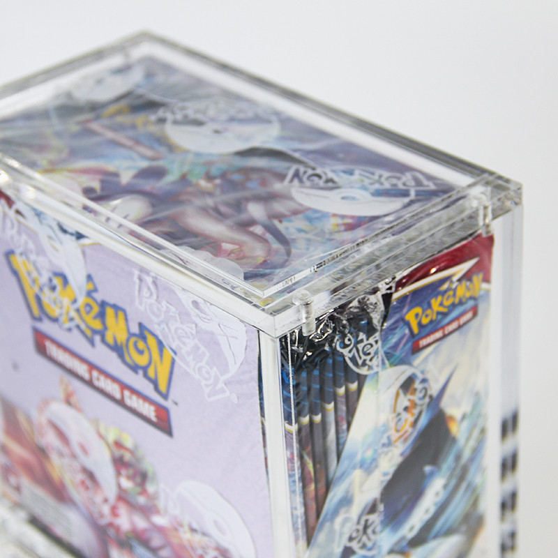 acrylic booster box display case