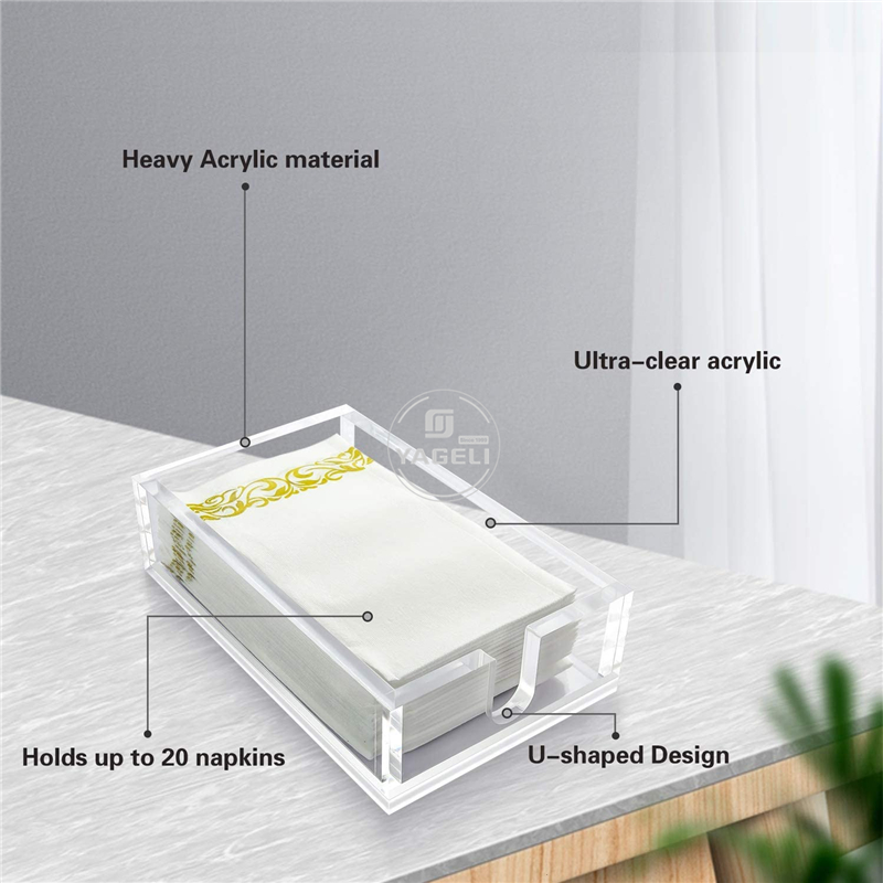 acrylic tissue box