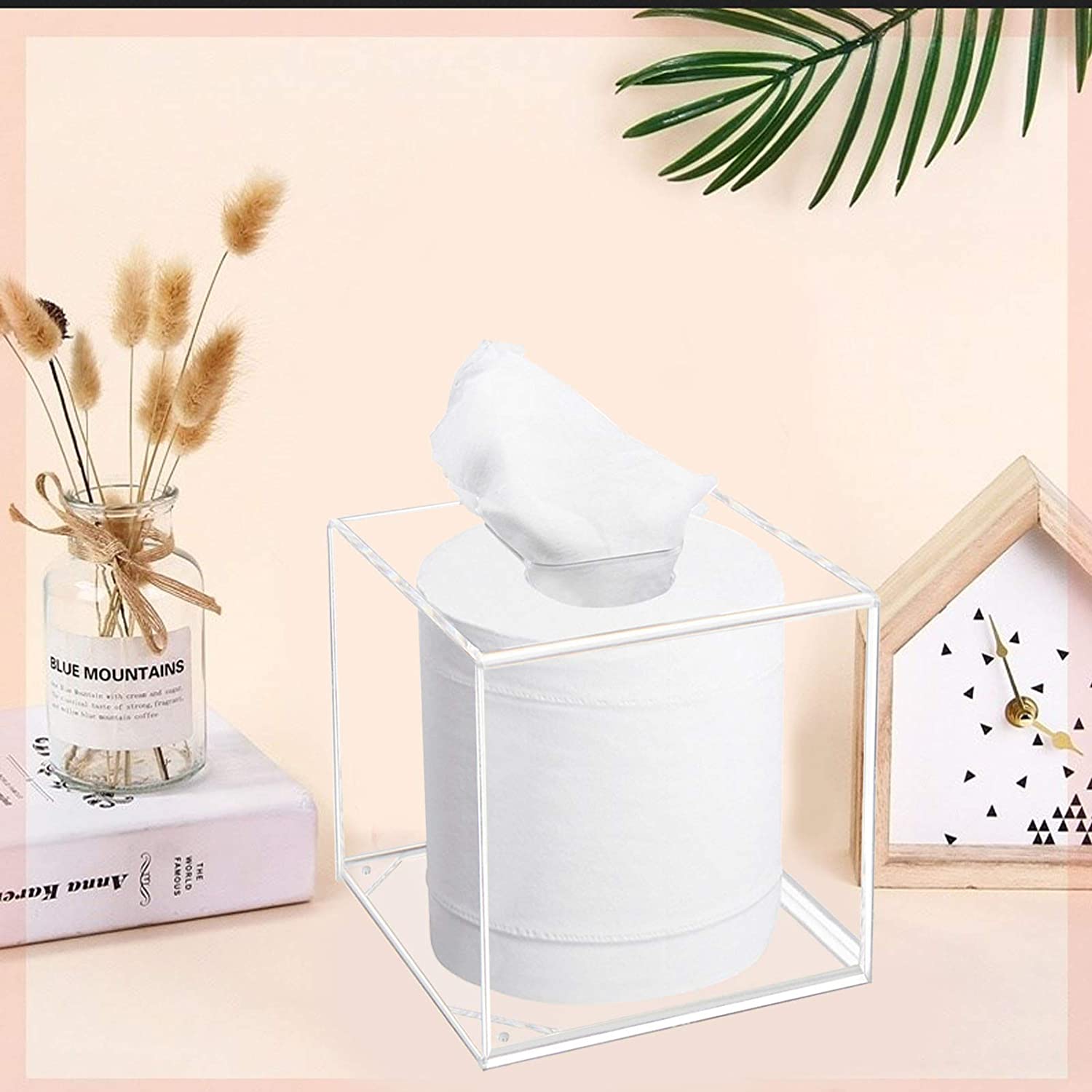 Multifunctional Acrylic Tissue Box