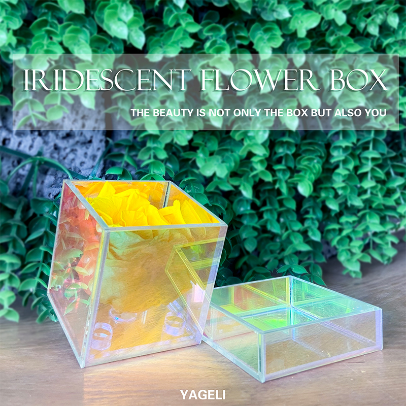 acrylic rose box