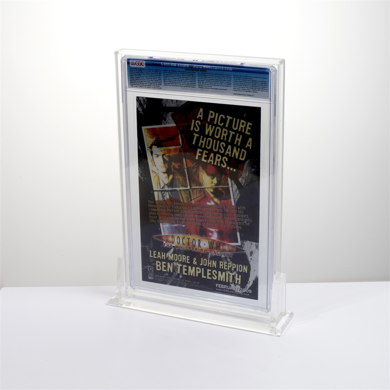 acrylic comic book case