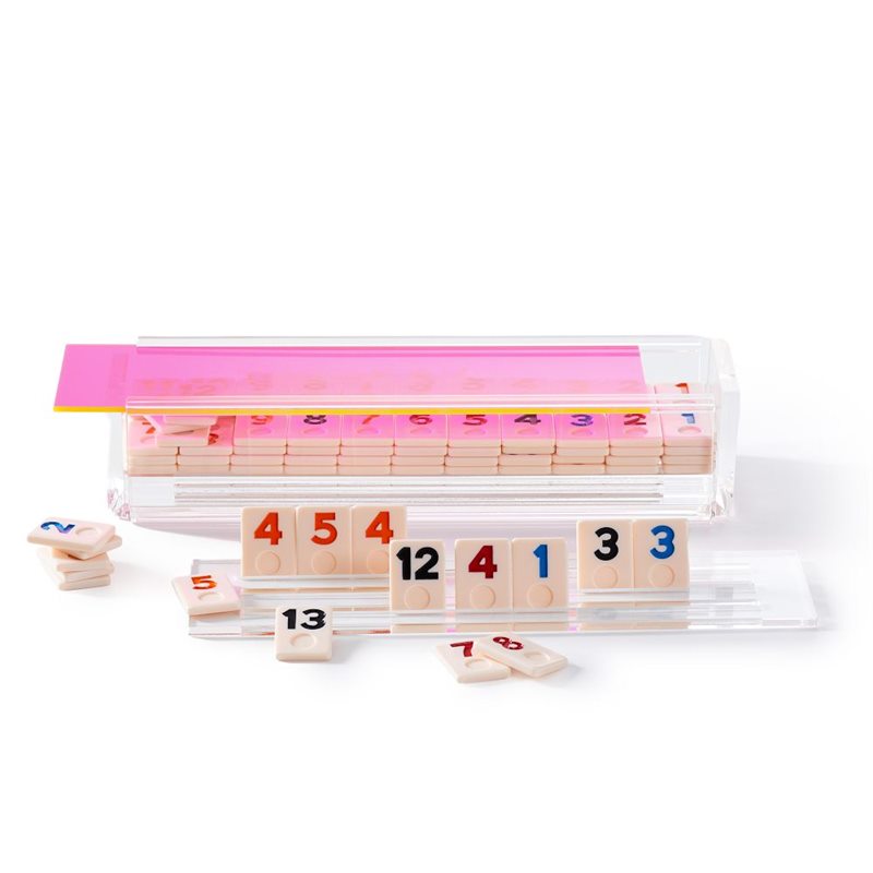 Customized Acrylic Rummy Set