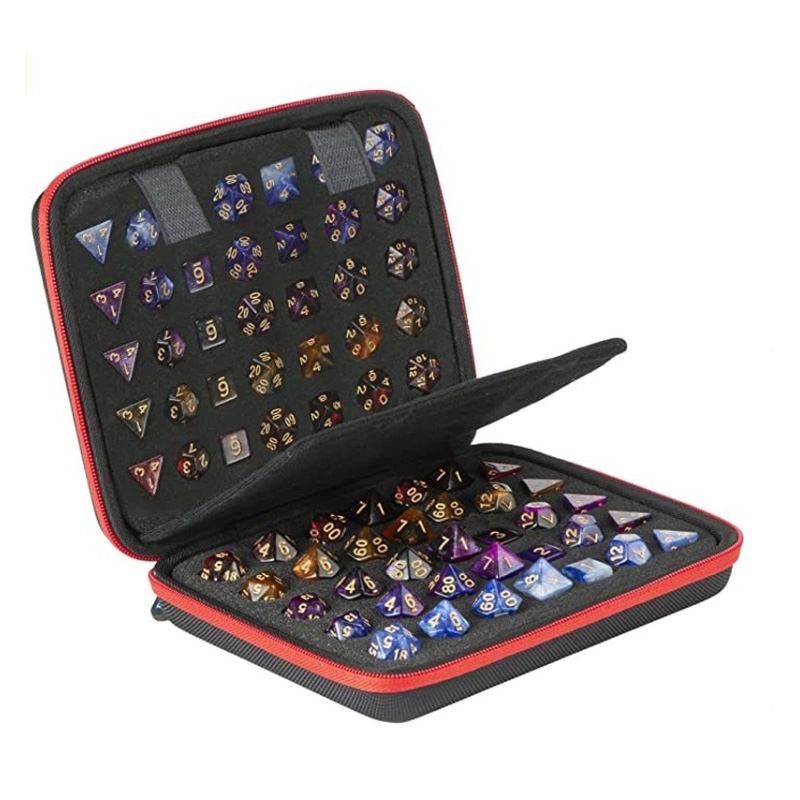 plastic dice case for collectors