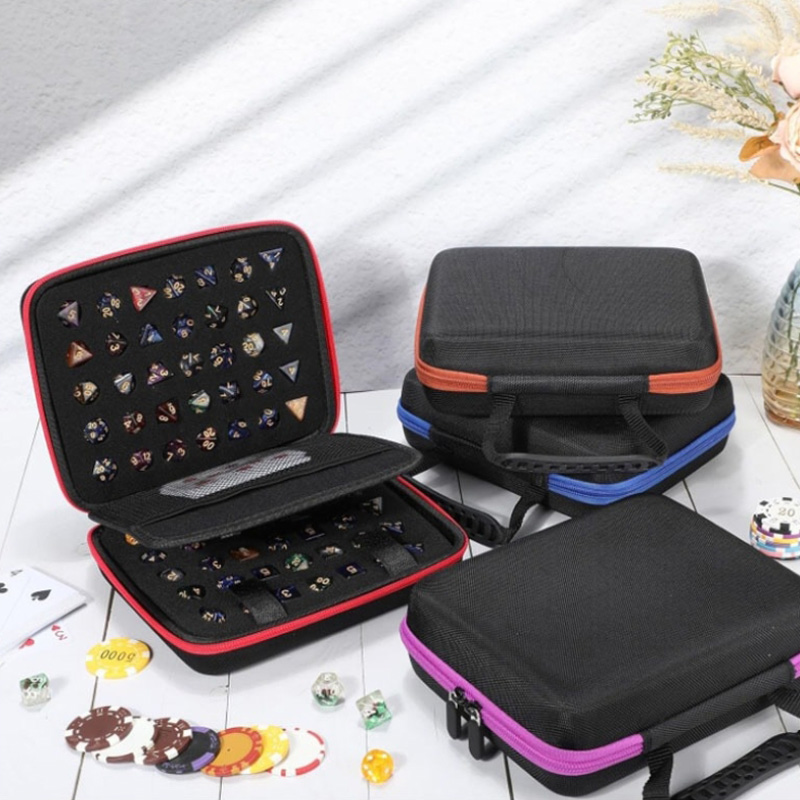 plastic dice case for collectors