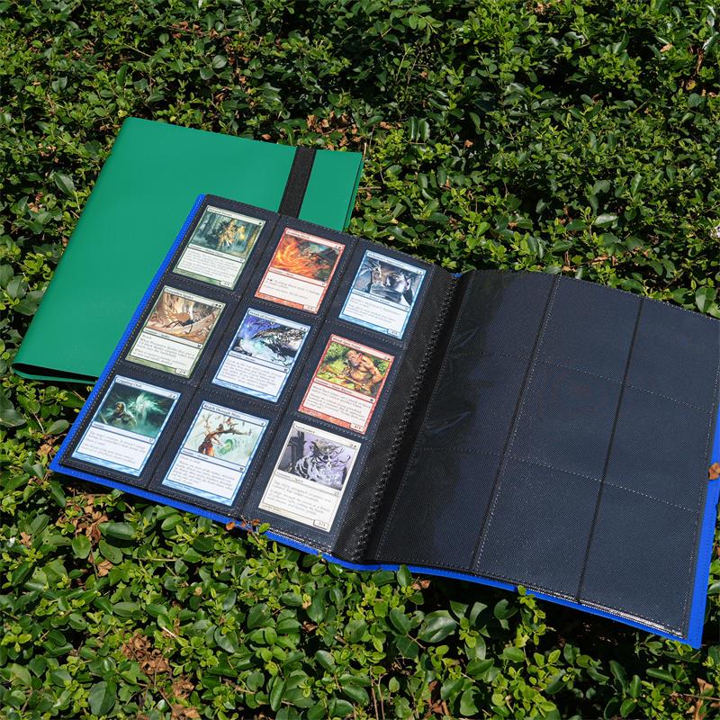 9 pocket trading card binder