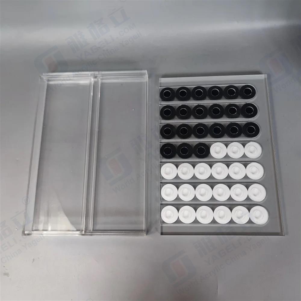 acrylic four in a row board game