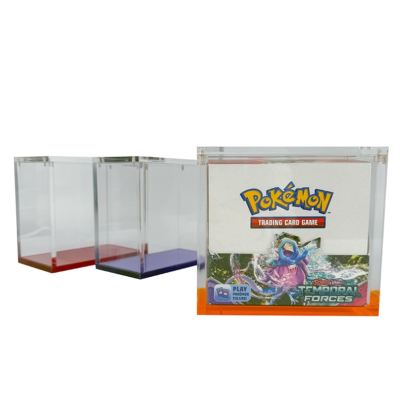 acrylic pokemon booster case