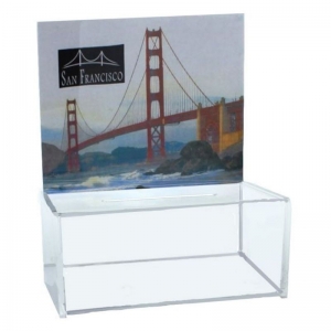 Custom acrylic suggestion donation box 